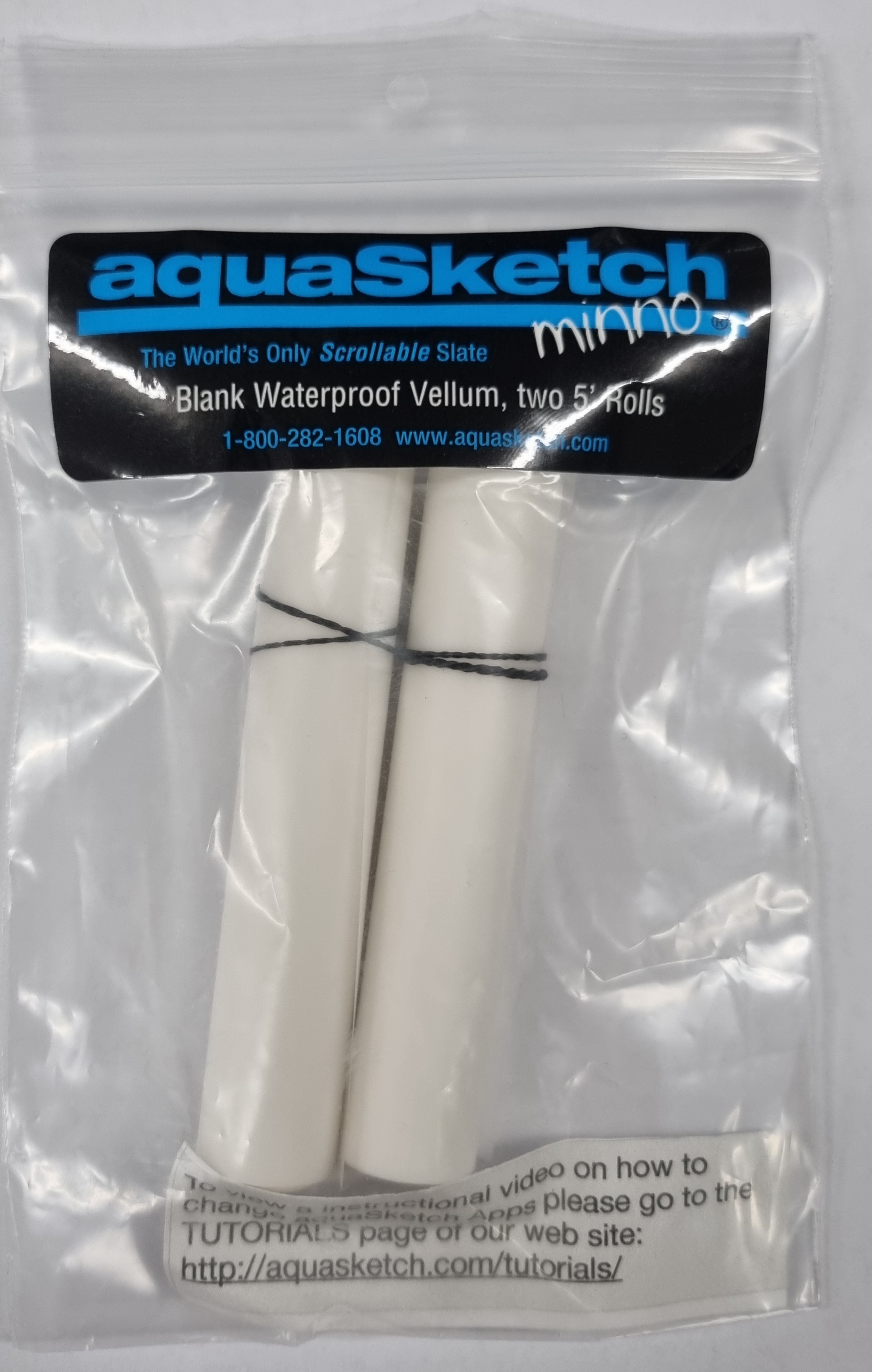 AquaSketch Vellum Rolls - 1.5m 5ft (2 Pack)
