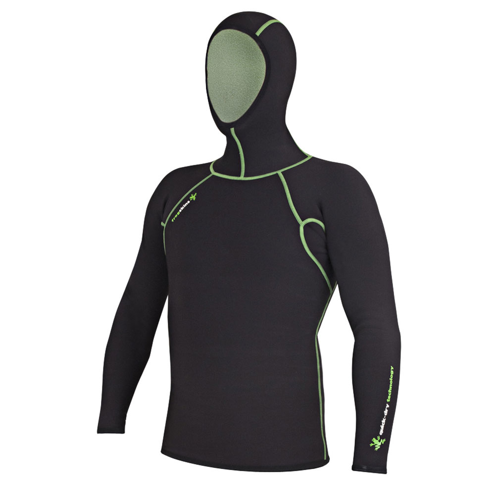 Probe Frogskins Quick-Dry Long Sleeved Hooded Top - 1.5 (Unisex)