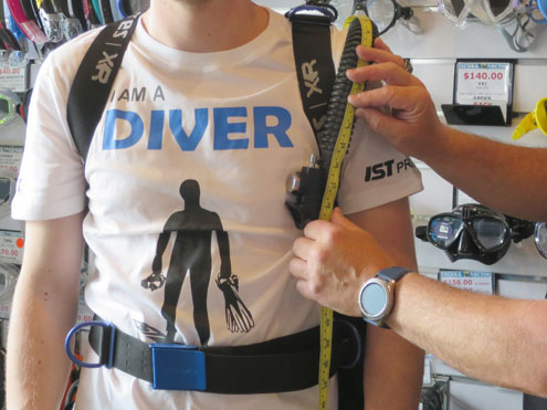 Bespoke Scuba Fitting Service from The Scuba Doctor