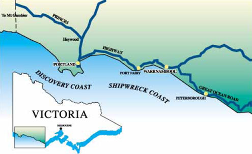 Discovery Coast and Shipwreck Coast