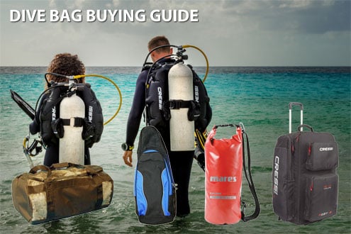 Free Diving Long Flippers Bag, Main Compartment Fits Long Flippers,  Spearfishing Snorkeling Scuba Diving Gear Bags 