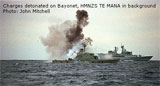 Bayonet scuttling