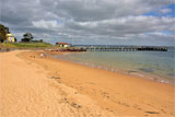 Cowes Jetty from Cowes Beach