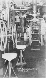 J Class Submarine Control Room