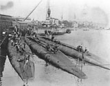 J?, J5, J4 Submarines During WW1