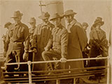 Vixen Ferry Leaving Rhyll With Soldiers, 1915