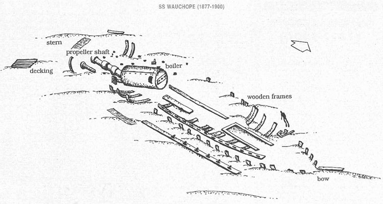 Wauchope Dive Site Map