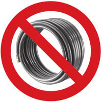 Bad workshop air hose