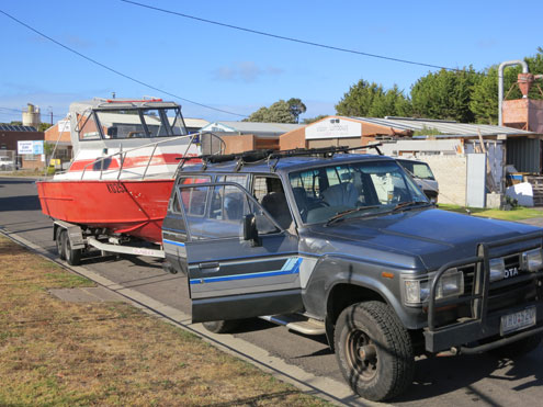 Peter Campisano's boat