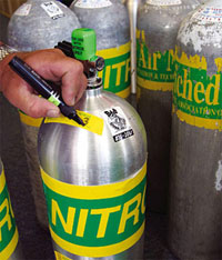 Nitrox cylinders