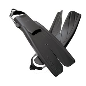 Apollo Bio-Fin Pro Fins - Spring Straps (Black) Free Offer