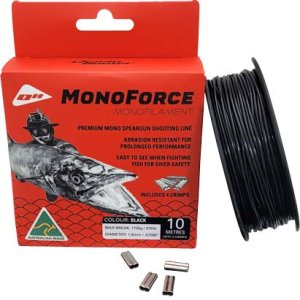 Ocean Hunter 1.8mm Monoforce Pack | 10m with 4 Crimps