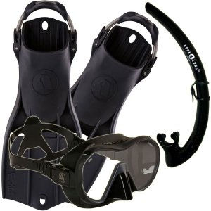 Apeks VX1 Mask with Apeks RK3 Fins and Snorkel