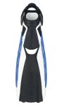 FIN ADJ PHAZER WHITE/BLUE REGULAR