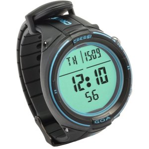 Cressi Goa Dive Computer - Nitrox Watch Freedive - Black / Blue
