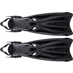 Tusa Solla Open Heel Fins | Black | XS