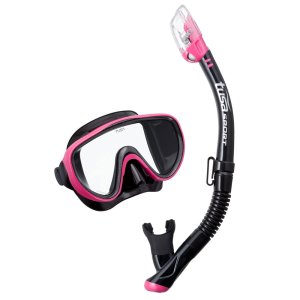 Tusa Sport Serene Pro Adult Combo Set - Black / Fishtail Blue