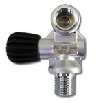 San-o-Sub DIN HP Cylinder Valve - 300 bar - Oxygen Clean