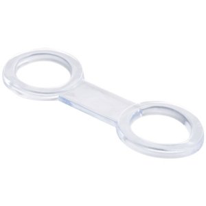 Land and Sea Snorkel Keeper - Silicone Large - Clear