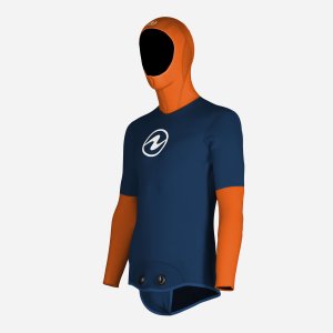 JACKET FREEFLEX PRO 5MM MEN DARK BLUE ORANGE