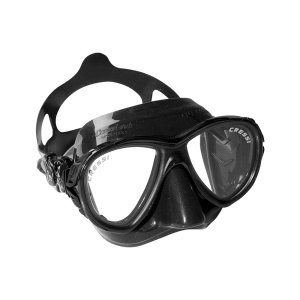 Cressi Eyes Evolution Mask - Dark silicone - Camo frame