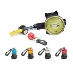 Apollo Magnetic Octopus/Regulator Hose Holder - Metallic Gold