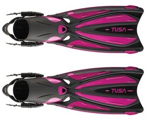 Tusa Solla Open Heel Fins | Rose Pink | XS