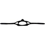 Mask Strap - Cressi Professional Silicone - Black
