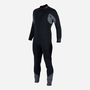 SUIT AQUAFLEX 7MM MEN (2XL) BLK/CHAR