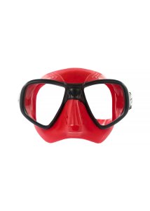 MASK MICRO X RED SILICONE - BLACK