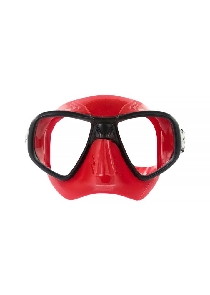 MASK MICRO X RED SILICONE - BLACK - Click Image to Close