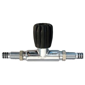 San-o-Sub Manifold Isolation Cross Bar - 150 mm (5.9 inch) centre - Not Oxygen Clean