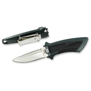 Tusa FK-10 Point Tip Diving Mini-Knife - Black (BK)