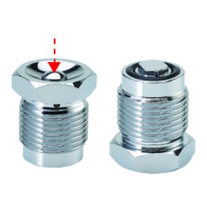 Sonar HP Sealing 300 Bar DIN Plug w Pressure Relief Button