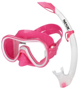 Seac Giglio MD Mask and Snorkel Set - Kids