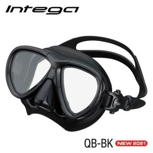 Tusa Intega Mask - Black / Ocean Green [Teal] (QB-OG)