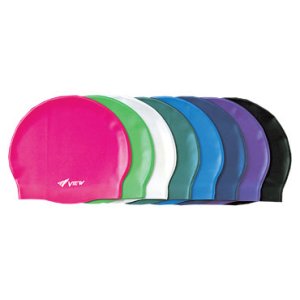 View Swim Silicone Cap - BK - Black