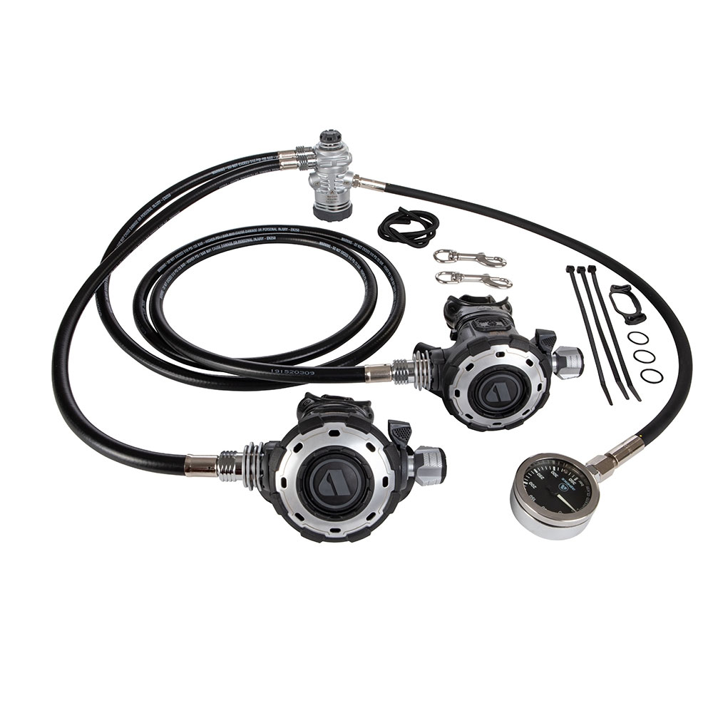 Apeks MTX-RC Single Cylinder Long Hose Regulator Set - Click Image to Close