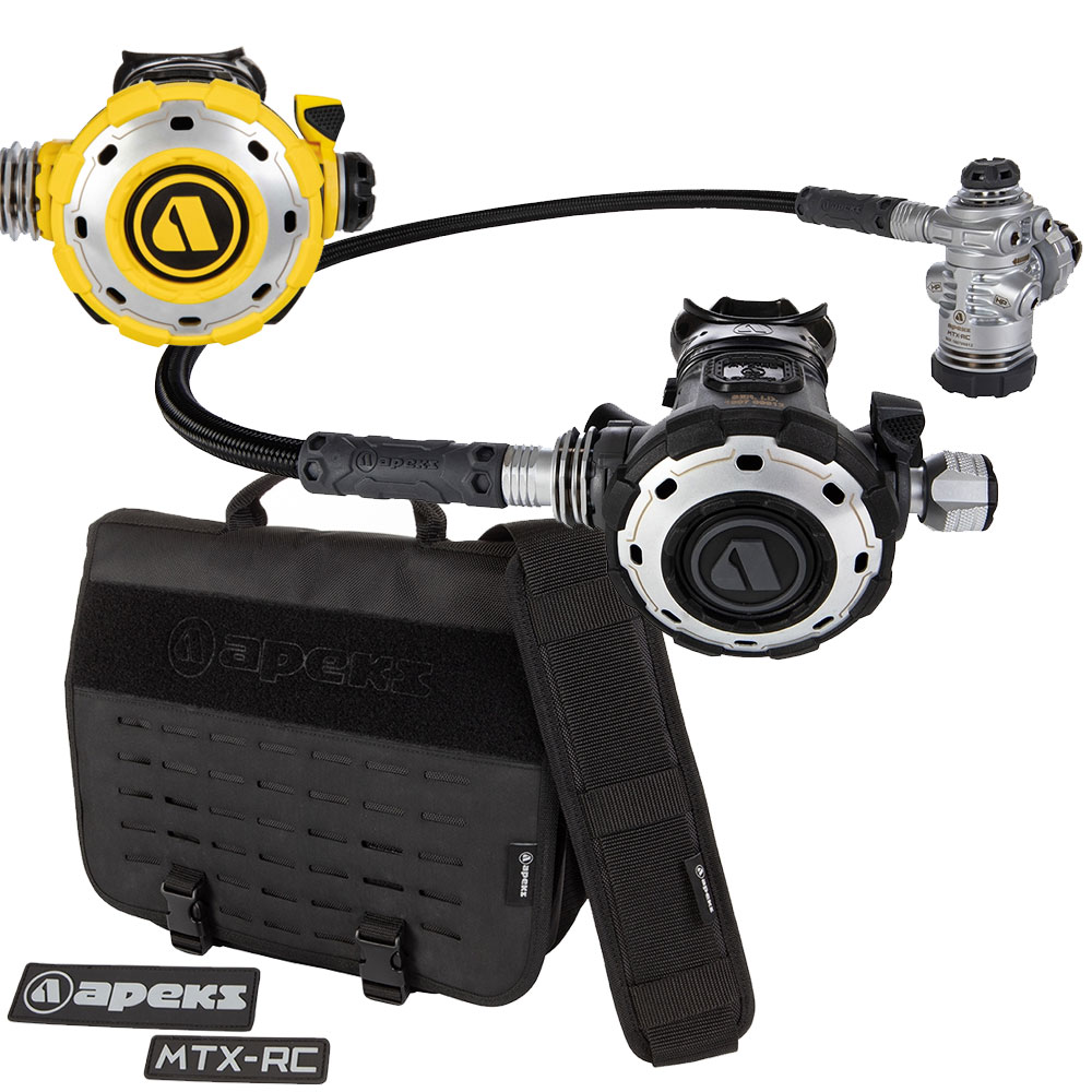 Apeks MTX-RC Regulator Set with Octopus | DIN - Click Image to Close