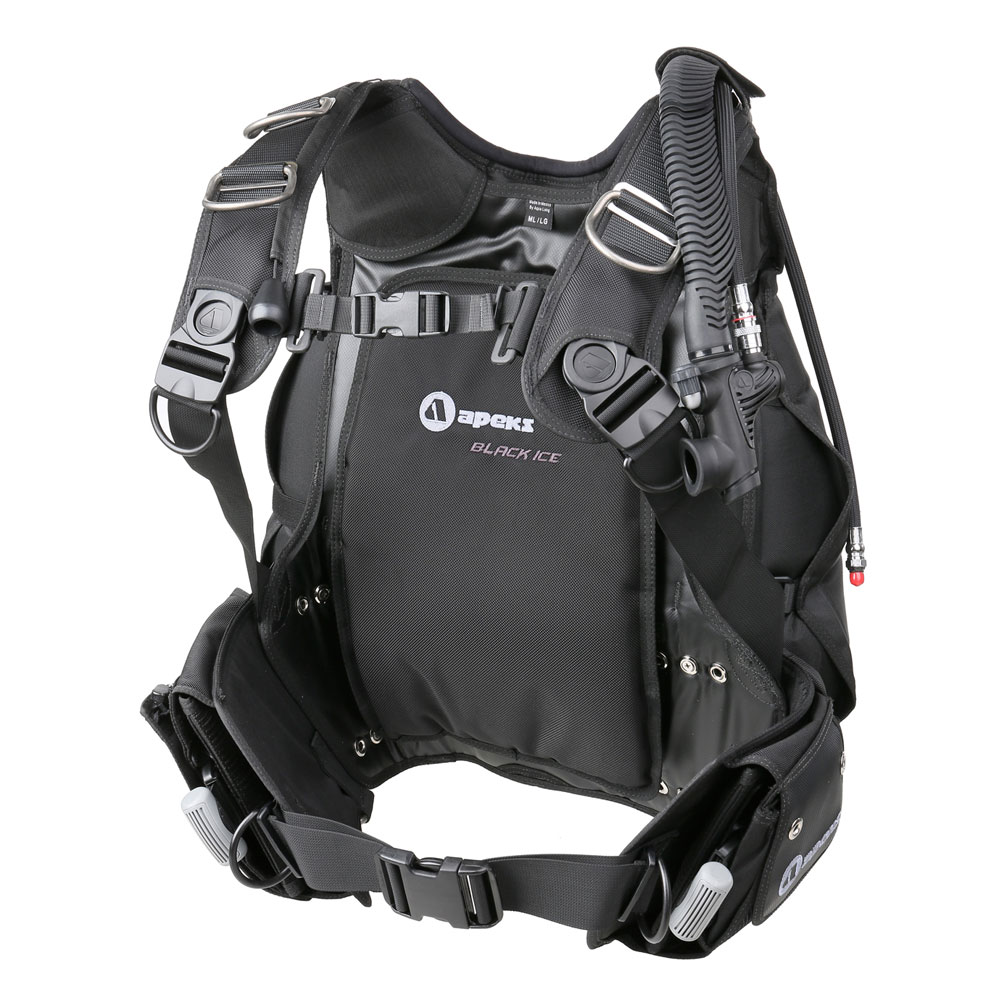 Apeks Black Ice BCD - Rear Inflation