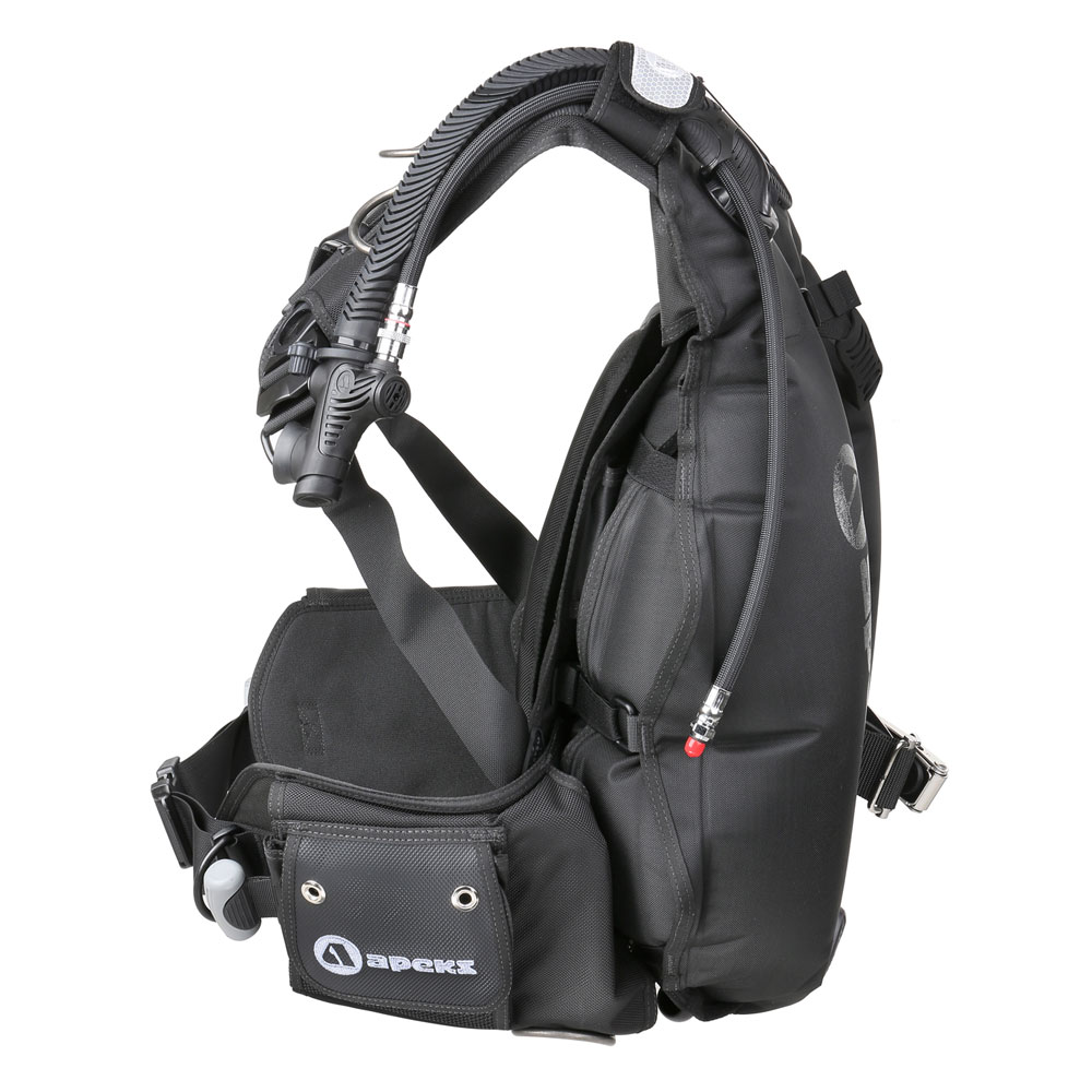 Apeks Black Ice BCD - Rear Inflation - Click Image to Close