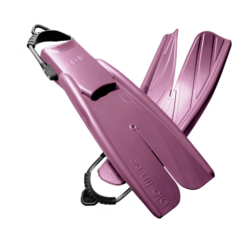Apollo Bio-Fin Pro Fins with Spring Straps (Pink) Free Offer - Click Image to Close
