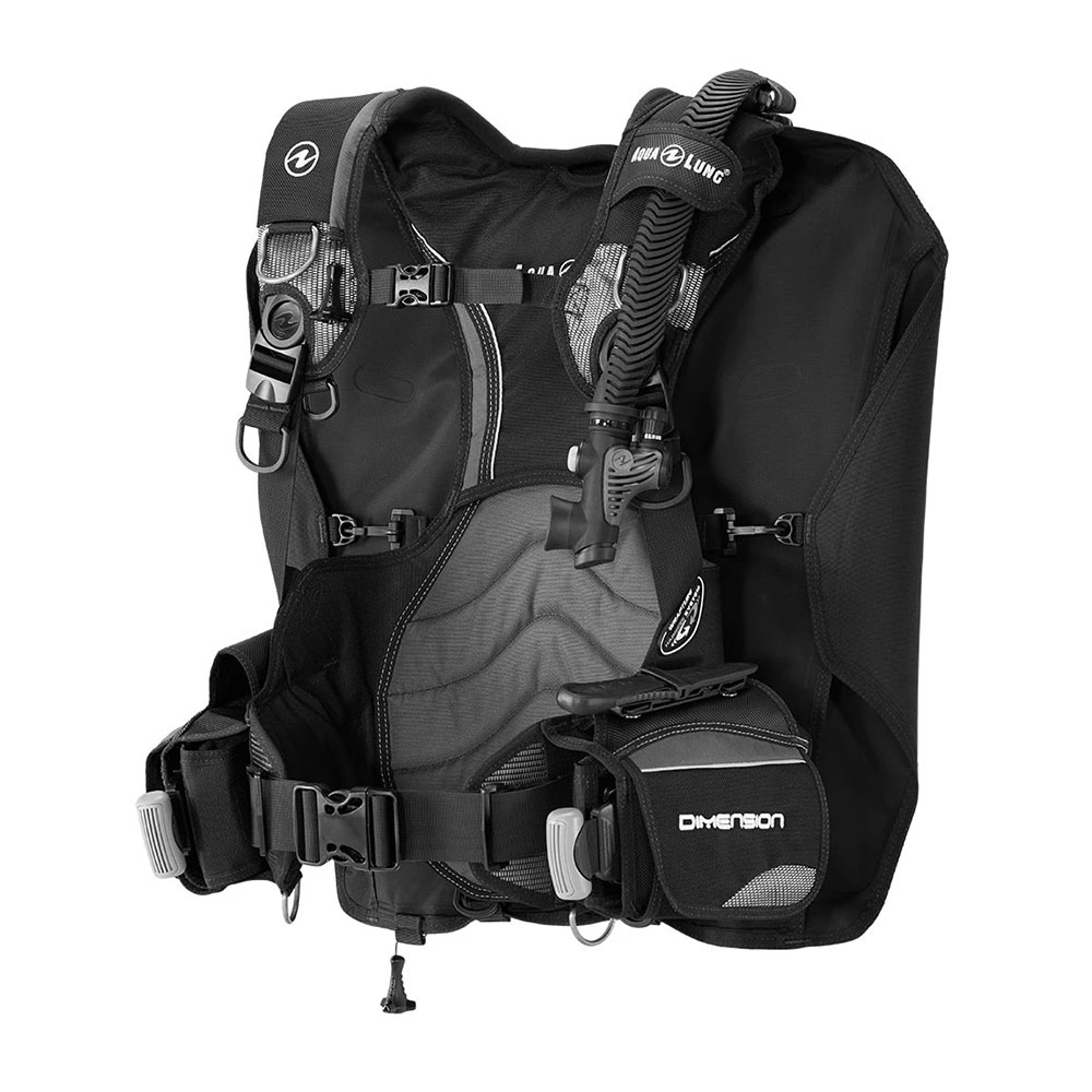 Aqualung Dimension BCD - Rear Inflation - Click Image to Close
