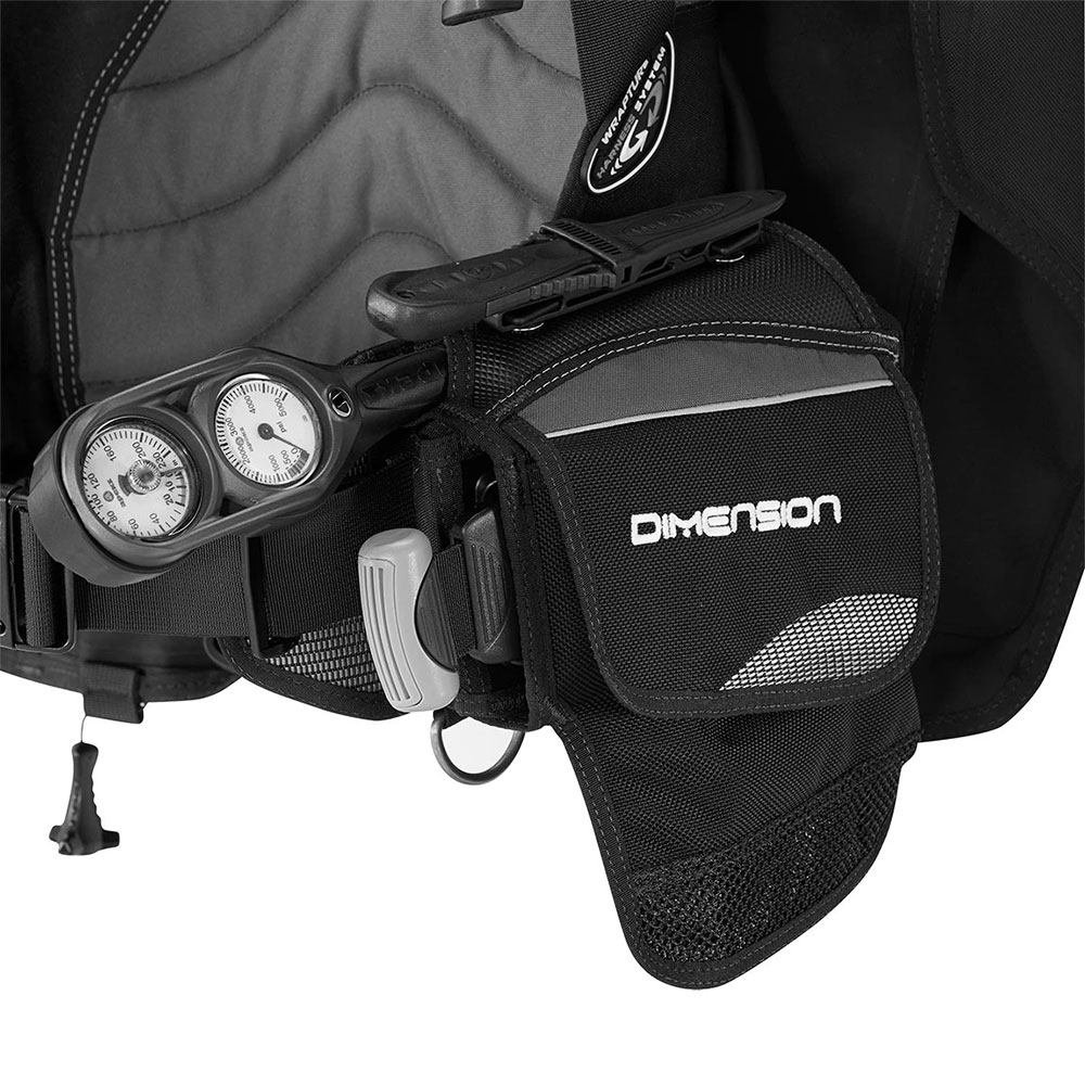 Aqualung Dimension BCD - Rear Inflation - Click Image to Close