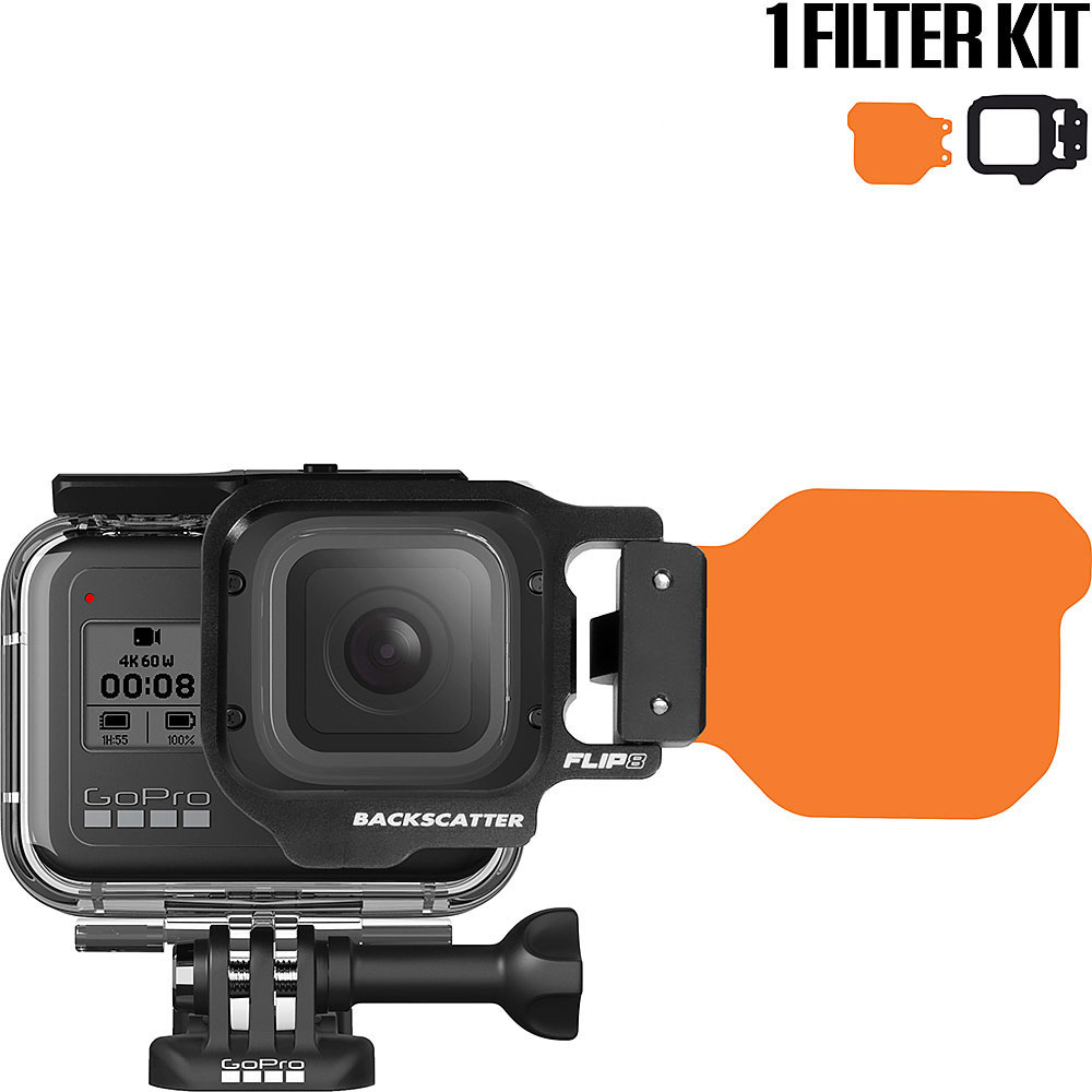 Backscatter FLIP12 One Filter Kit with Dive Filter for GoPro - Click Image to Close