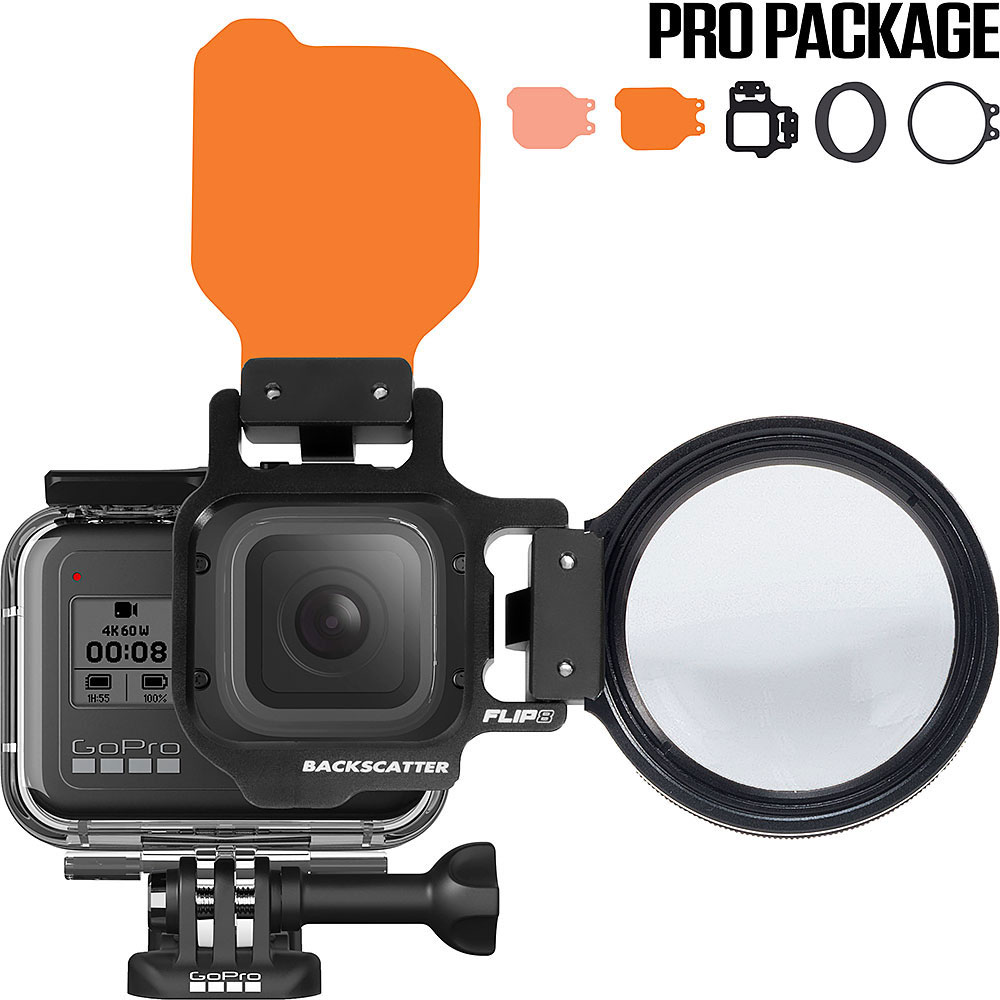 Backscatter FLIP8/9/10 Pro Package with +15 MacroMate Mini Lens