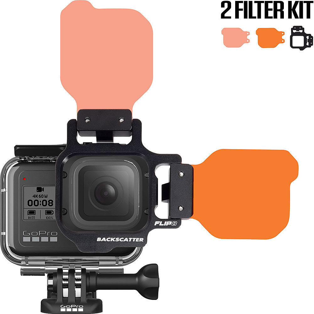 Backscatter FLIP12 Two Filter Kit for GoPro - Click Image to Close