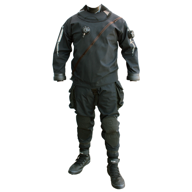Bare Aqua Trek Trilaminate Drysuit | Mens Small - Click Image to Close