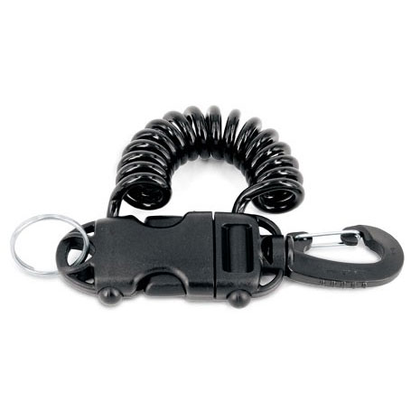 Best Divers Smart Coil Clip with Plastic Carabiner - Click Image to Close