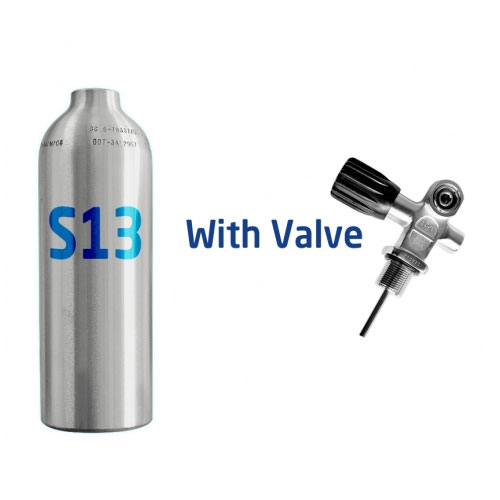 Catalina S13 Aluminium Cylinder | 1.9L | 207 bar | Din/K Valve - Click Image to Close